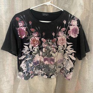 Topshop Cropped T-shirt